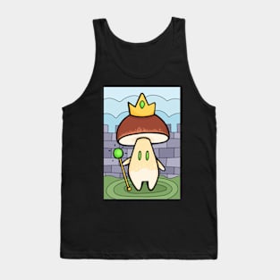 King Bolete Full Digital Illustration Tank Top